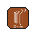 Häftklammer NO90 5,8 x 25 mm 5000-pack Probuilder
